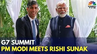 G7 Summit: PM Modi Holds Bilateral Talks With UK PM Rishi Sunak | PM Modi In Italy | Giorgia Meloni