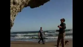 Boulder en la playa de Monsul, Cabo de Gata