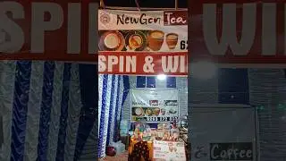 NewGen Tea & Coffee Stall look during Bolpur Poush Mela 2025 😍 #newgenteacoffee #teastall #coffee