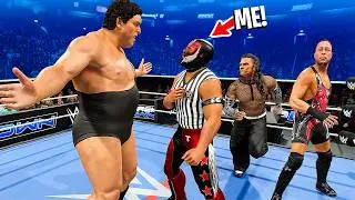 I Refereed a HIGH FLYERS vs GIANTS Elimination Match!