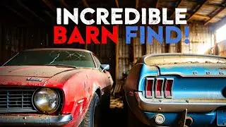 Abandoned Barn Filled With Untouched Muscle Cars – Unreal!