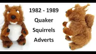 1982 - 1989 Quaker Harvest Crunch Bar Squirrels Adverts