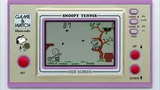 Game & Watch: Snoopy Tennis [Handheld Longplay] (1982) Nintendo