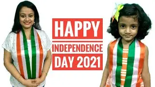 Happy Independence Day birthday 2021 ❤️😊National Anthem sung by Aria❤️Jana Gana Mana