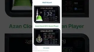 LED Azan Clock With Quran Player For Home | Office | Shop #viral #trending #shortsfeed #shortsvideo