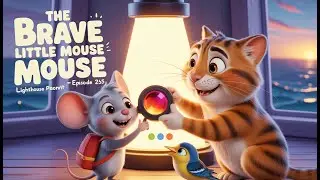 The Brave Little Mouse &ndash; Episode 25 | Lighthouse Beacon | Kids Story Animation