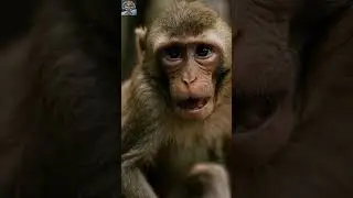 Emotional Monkey Tears: A Heartfelt Moment in the Wild#AnimalHQ #Wildlife #RareAnimals