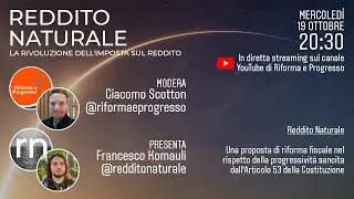Reddito Naturale - Una proposta di riforma fiscale equa e progressiva