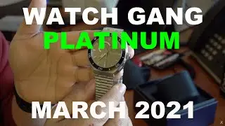 Watch Gang Platinum -  March 2021 - Grayton Cushion 24H (Model GR70077AD)