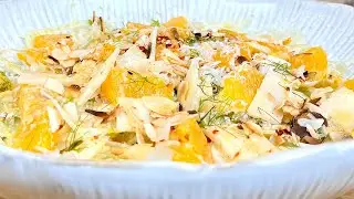 Salade de fenouil aux agrumes et parmesan