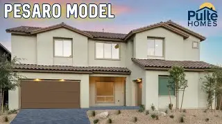 Pesaro Model Home Tour - Carmel Cliff by Pulte Homes in the Redpoint Village of Summerlin