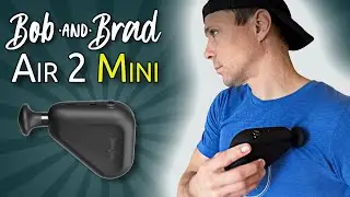 Bob and Brad Air 2 Mini Crushes Theragun Mini - Massage Gun Review