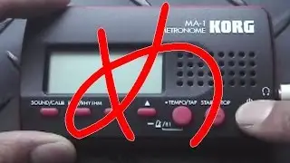 ギターの練習はメトロノームに合わせてやろう　KORG　MA-1
