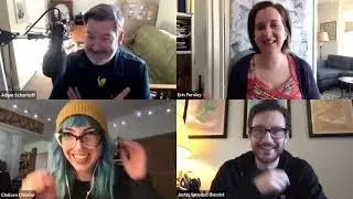Filmwax TV: Chelsea Christer, Erin Persley & Justin San Souci. (BLEEDING AUDIO)