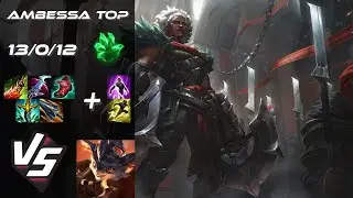 TOP Ambessa vs Rumble - EU Challenger Patch 25.18
