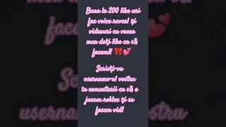 scrieți-va username-ul vostru &icirc;n comentarii și hai sa ne jucam! #roblox