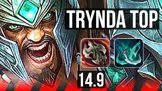 TRYNDAMERE vs MORDEKAISER (TOP) | 7 solo kills, 8/2/3, Dominating | NA Master | 14.9