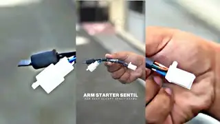 PROSES | PEMASANGAN ARM STARTER SENTIL UNTUK MOTOR BEAT