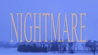 NIGHTMARE (2021) Short Experimental/Horror Film by Ethan Restrepo