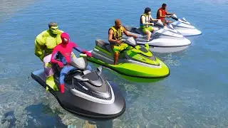SEASHARK GTA 5 RACE (Jet Ski Fun Challenge) GTA V GAMEPLAY #139