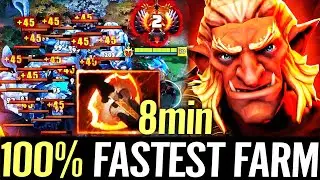 🔥 8min FURY Troll Warlord 100% Big Stack Fastest Farm &mdash; Top IMMORTAL Carry by Yawar Dota 2 Pro