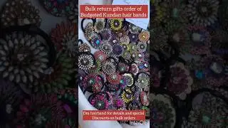 Bulk return gift order of hair bands #shorts