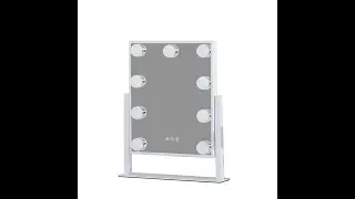 Smart 9 Bulbs Hollywood Vanity Mirror in Size 300X350mm Hot Type in Amazon and Supermarket