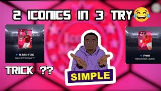 Manchester United Iconic pack Opening | Iconic trick |Pes21