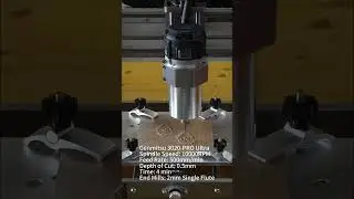 Festive Earrings Crafted with Precision: 3020-PRO Ultra CNC Machine in Action!  #cnc