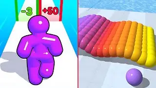 Tall Man Run🆚Canvas Run Walkthrough Android IOS Max Levels Gameplay ahE12