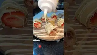 SUSHI CREPES from Crepe House NYC in the Bronx! 🍣🍓🥞🔥🤤  Wow. Yes please! #DEVOURPOWER