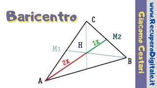 baricentro e mediane