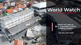 Death toll rises to 60 in Indonesia's school building collapse