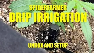 SpiderFarmer Drip Irrigation Unbox and Setup - Link and Discount Code in Description.