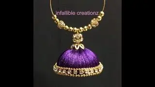 Silk Thread Jhumka - Ring Model || Hoop Model || Online Catalog