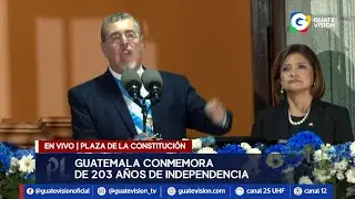 Guatemala inicia conmemoración de 203 años de Independencia
