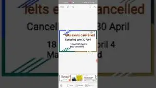 Ielts exam cancelled News in april 2020