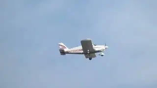 Piper N7990W Fly-Over - Upland, CA