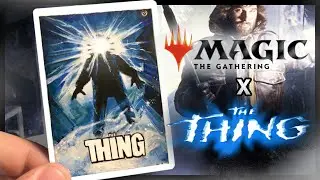 How I Made THE THING Into a Magic Card...
