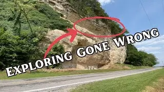 10,000 year old Modoc Rock Shelter Native American Site - Southern Illinois