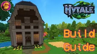 HYTALE Practical Starter House - EASY Build Guide, ONLY materials from spawn