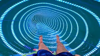 Rafting Fake Illusion Water Slide at LAGO Kortrijk Weide