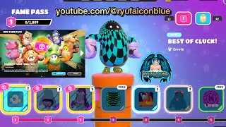 ☄️🚨NEW SCALES & TAILS FAME PASS Fall Guys 👀👀 | ryufalconblue