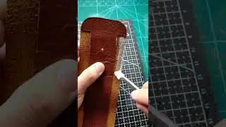 DIY Leather Bag Tutorial: From Scratch to Finish in 60 Seconds | YouTube Shorts