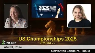 🇺🇸 Rose Atwell vs Thalia Cervantes Landeiro 🇺🇸 | US Championships 2025 | Round 2