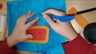 Clay Art Tutorial | Making a Pie and a Cup of Coffee with Plasticine #malika #kidsart 