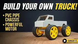 How to Make a Powerful 4x4 Monster Truck at Home | DIY Off-Road Vehicle Project