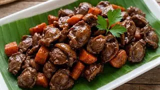 The Most Mouthwatering Chicken Gizzard Recipe! Prepare Extra Rice!🤤