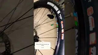 Maxxis Minion DHF 29x2.5 front & Minion DHR II 29x2.4 rear #maxxistires #mtb #wheelset #trail