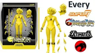 *see newer video* Every Thundercats Super7 Ultimates Series 1-8 List Wilykit, Captain Shiner Alluro